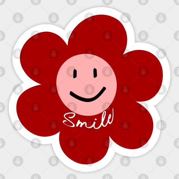 SMILE Sticker by Kaeyeen